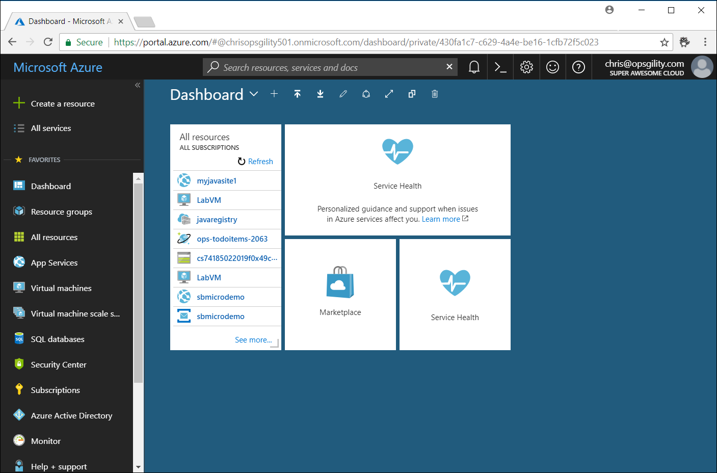 Azure Portal Screenshot Archive From Build Azure